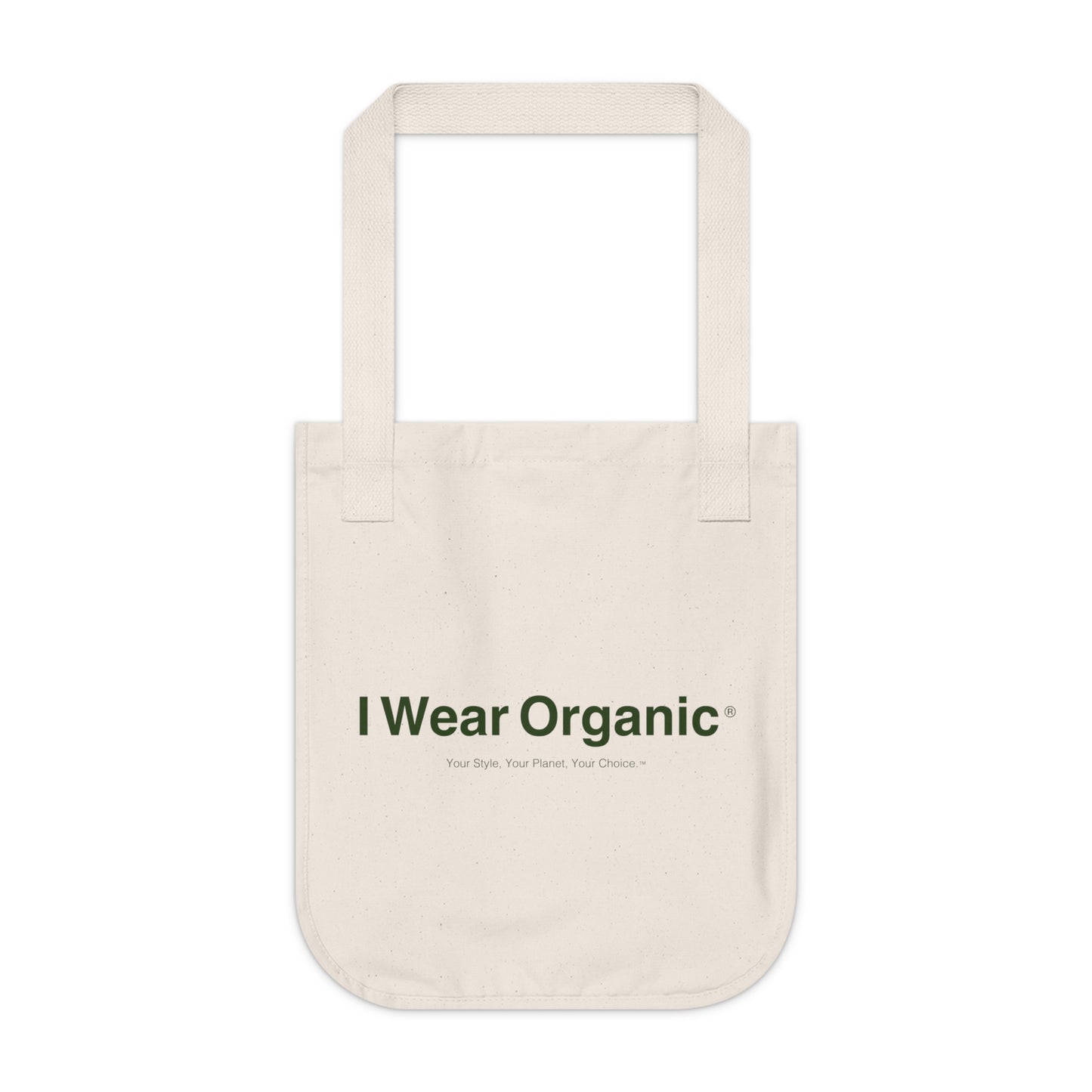 Organic Canvas Tote Bag